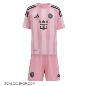 Inter Miami Prima Maglia Bambino 2025-26 Manica Corta (+ Pantaloni corti)